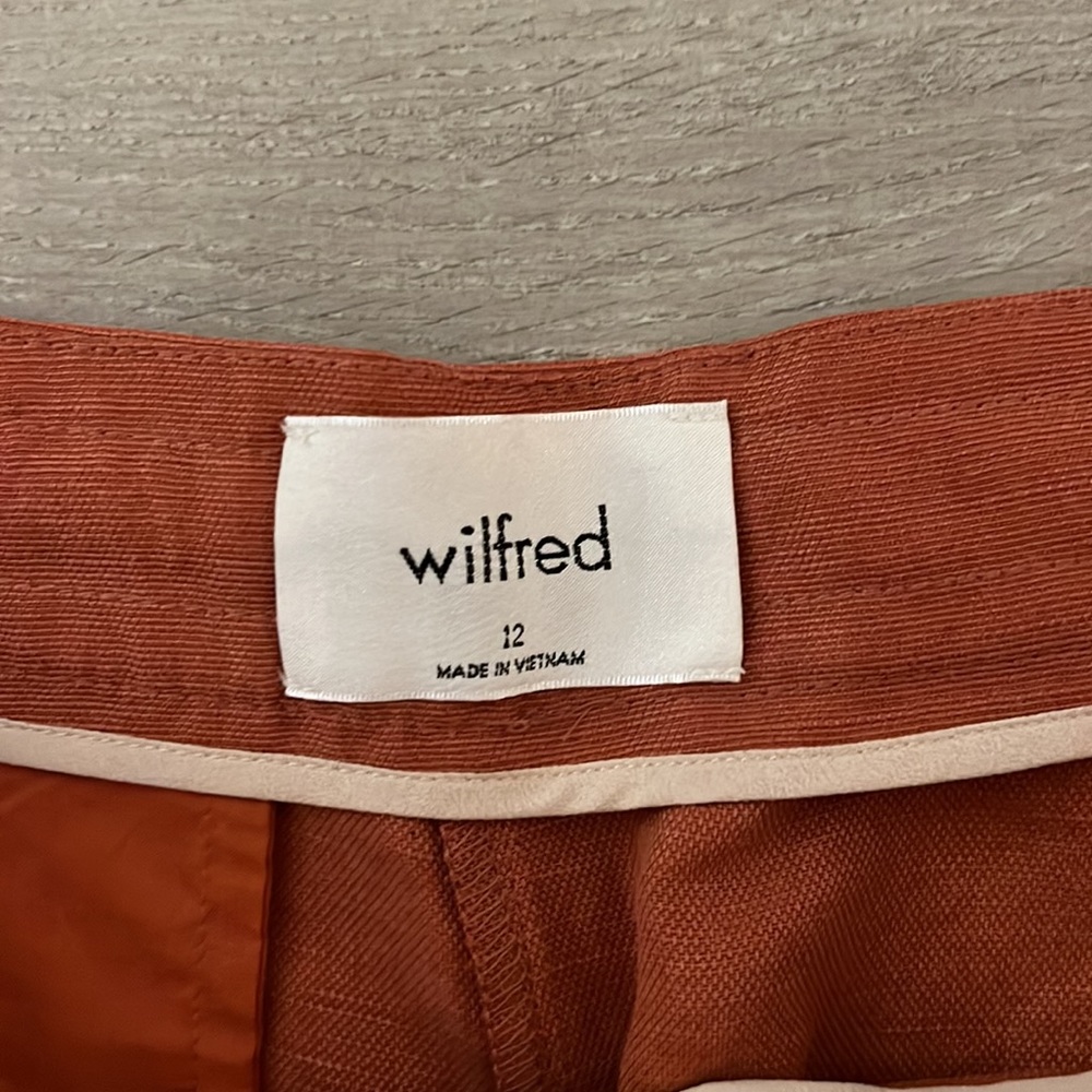 Aritzia Wilfred terracotta pants - Picture 6 of 11